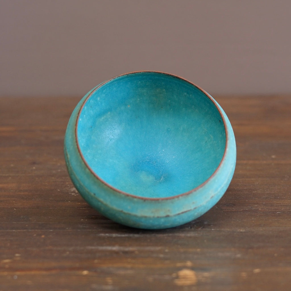 Turquoise Matcha Bowl #MS005A