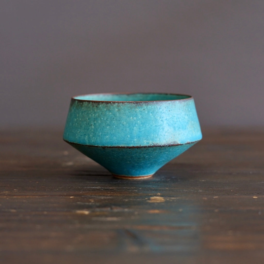 Turquoise Matcha Bowl #MS005B