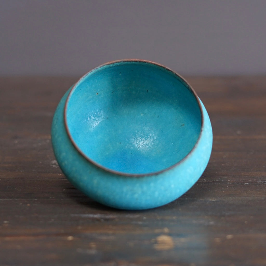 Turquoise Matcha Bowl #MS005C
