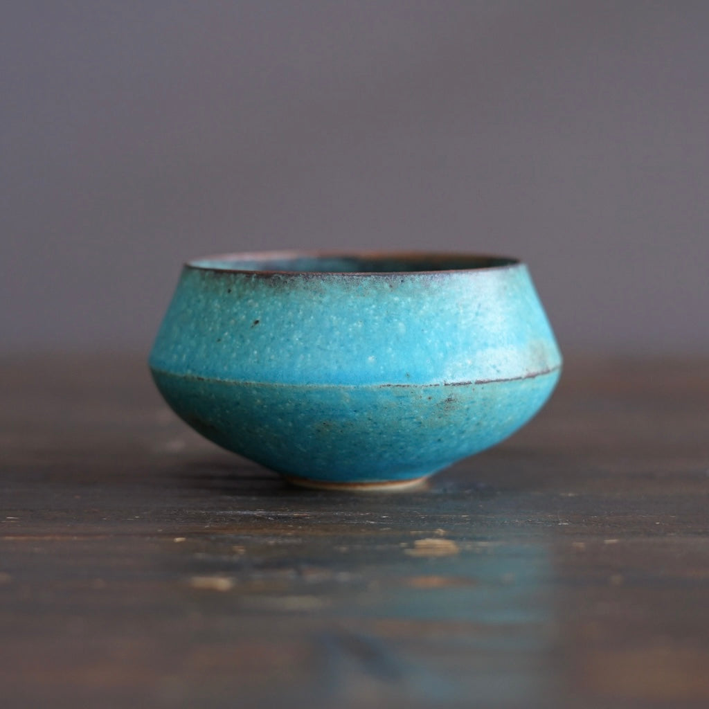 Turquoise Matcha Bowl #MS005D