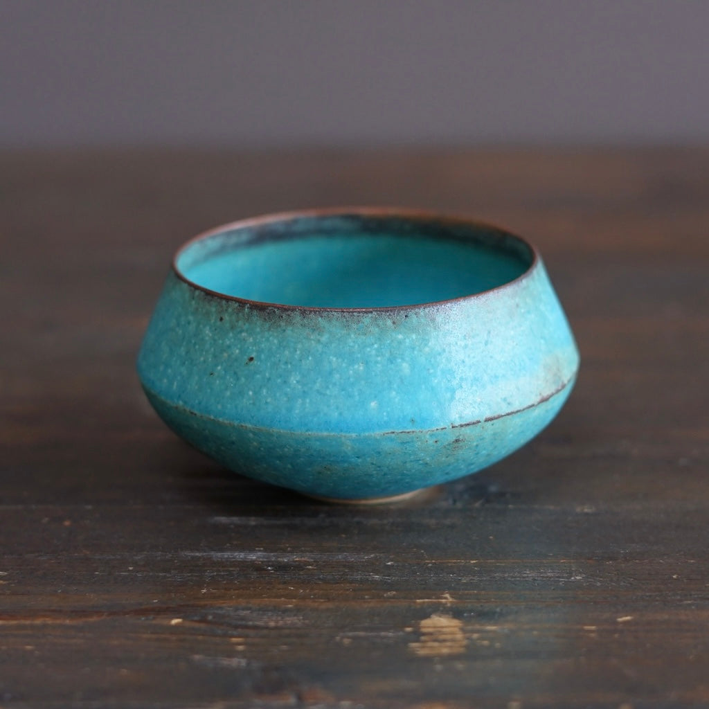 Turquoise Matcha Bowl #MS005D
