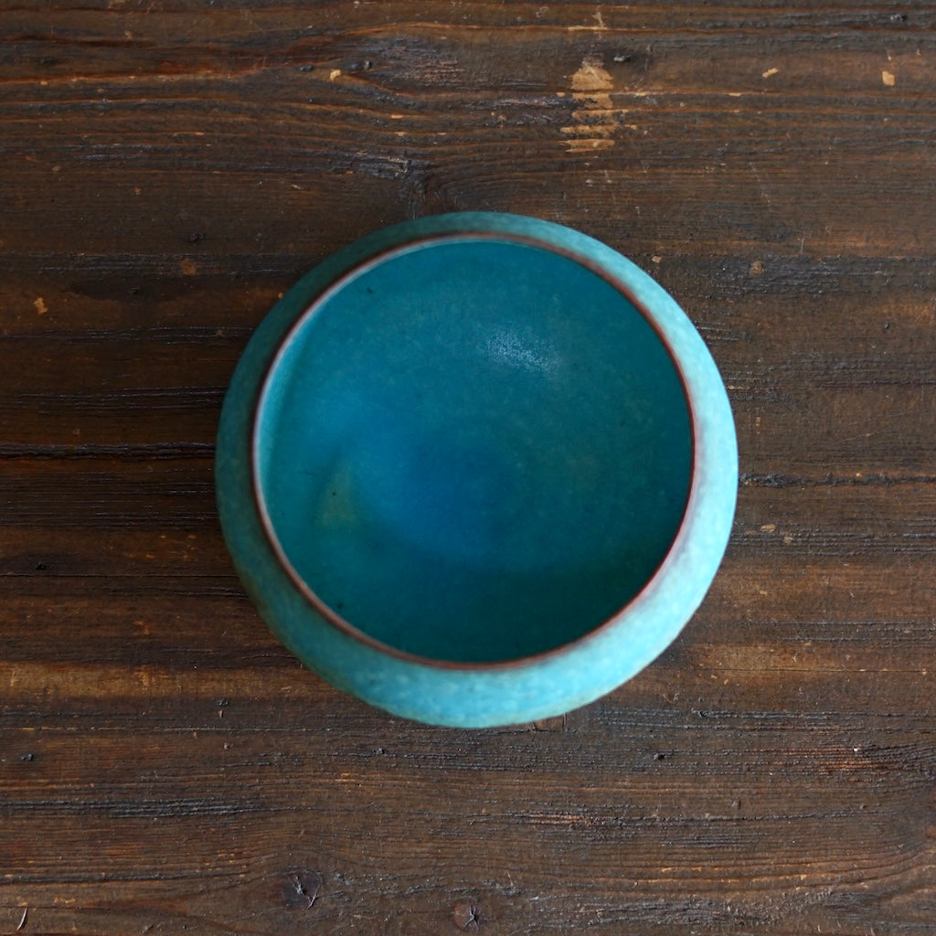 Turquoise Matcha Bowl #MS005D