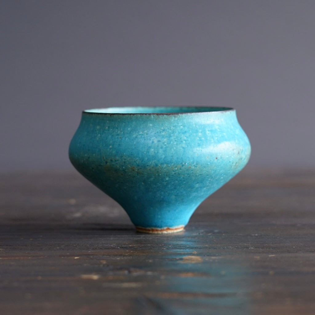 Turquoise Matcha Bowl #MS005E