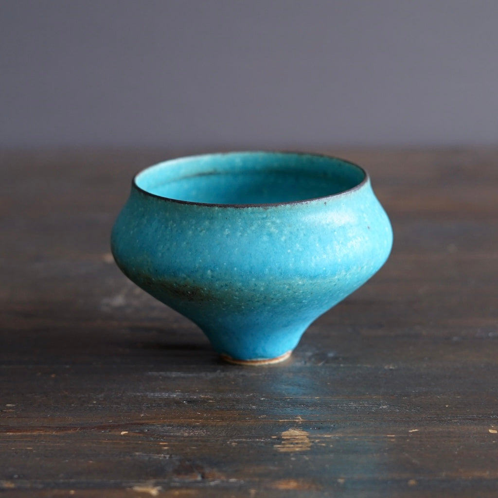 Turquoise Matcha Bowl #MS005E