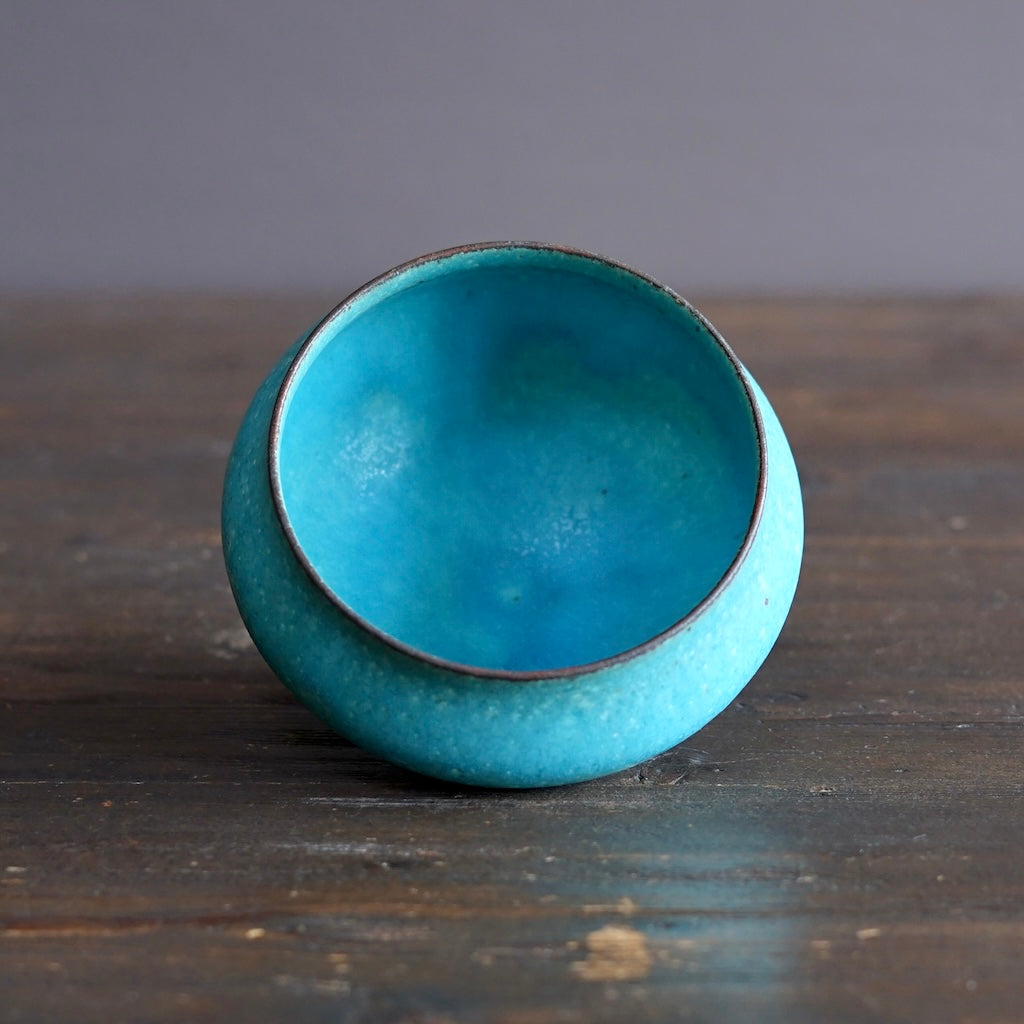 Turquoise Matcha Bowl #MS005E