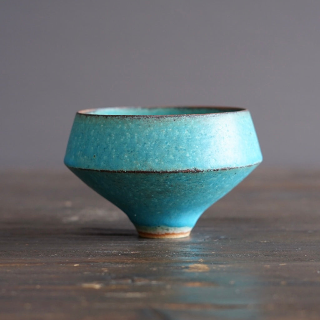 Turquoise Matcha Bowl #MS005F
