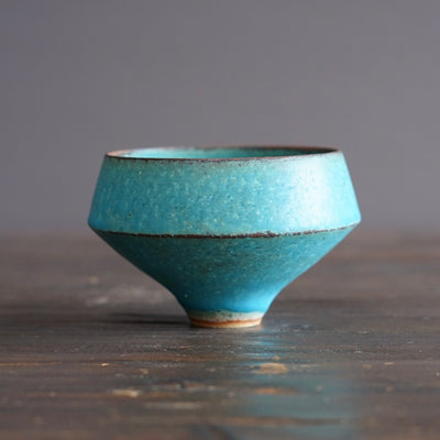 Turquoise Matcha Bowl #MS005F