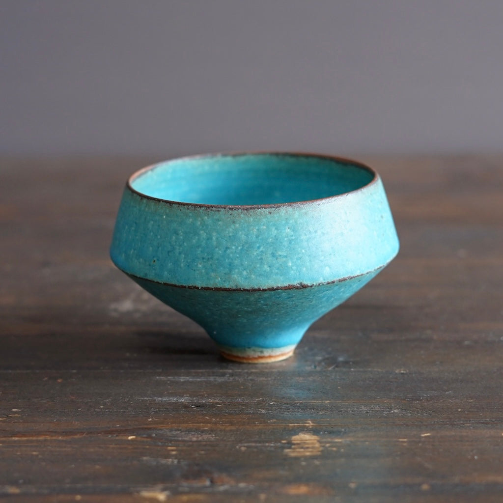 Turquoise Matcha Bowl #MS005F