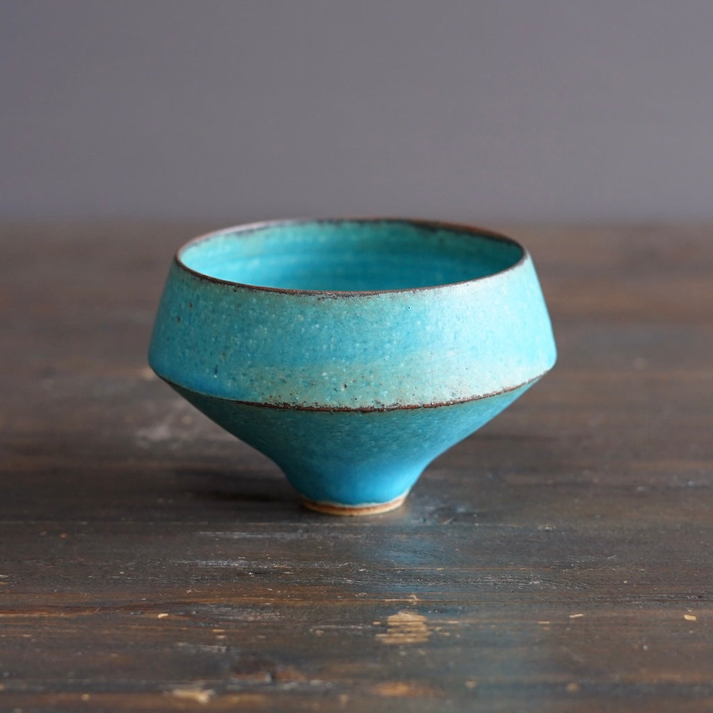 Turquoise Matcha Bowl #MS005F