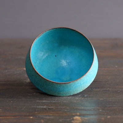 Turquoise Matcha Bowl #MS005F