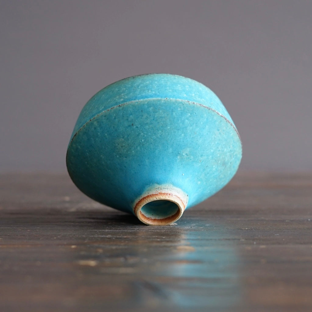 Turquoise Matcha Bowl #MS005F