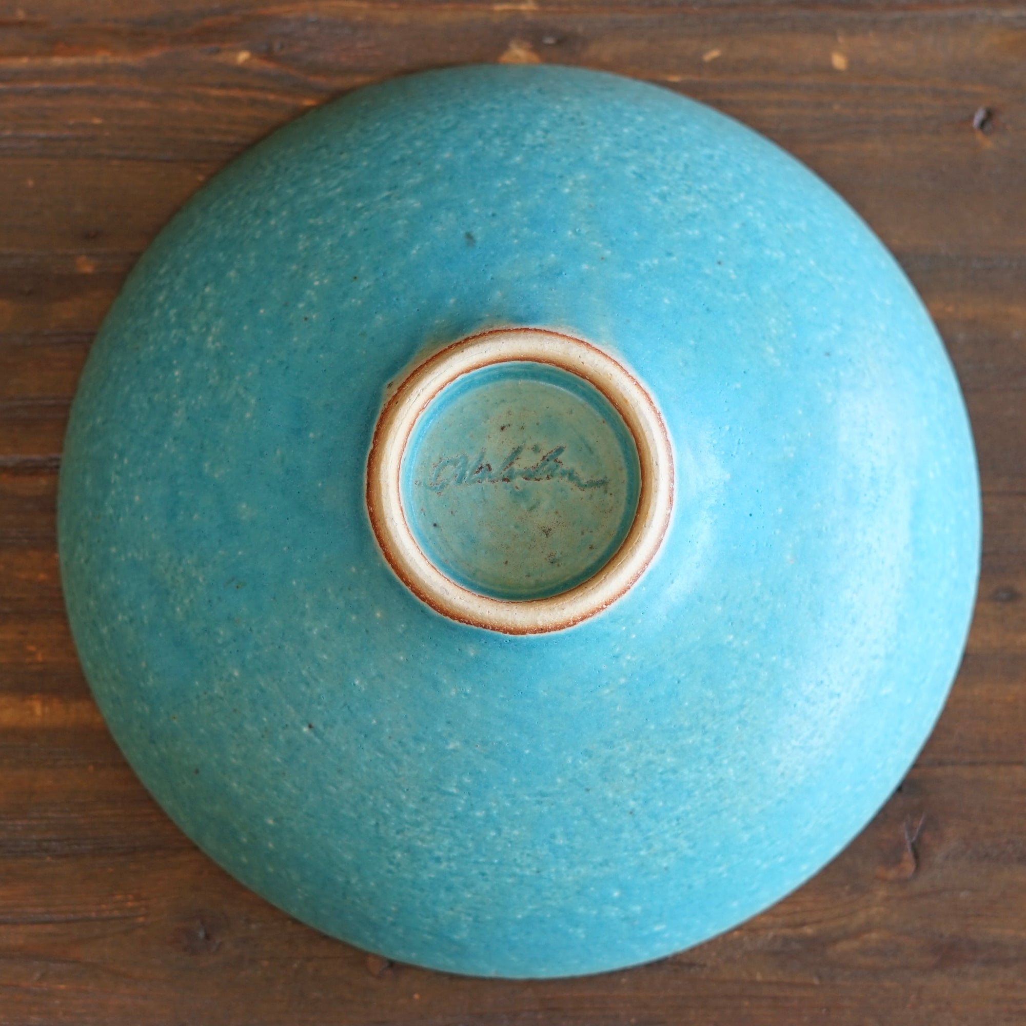 Turquoise Serving Bowl #MS001C