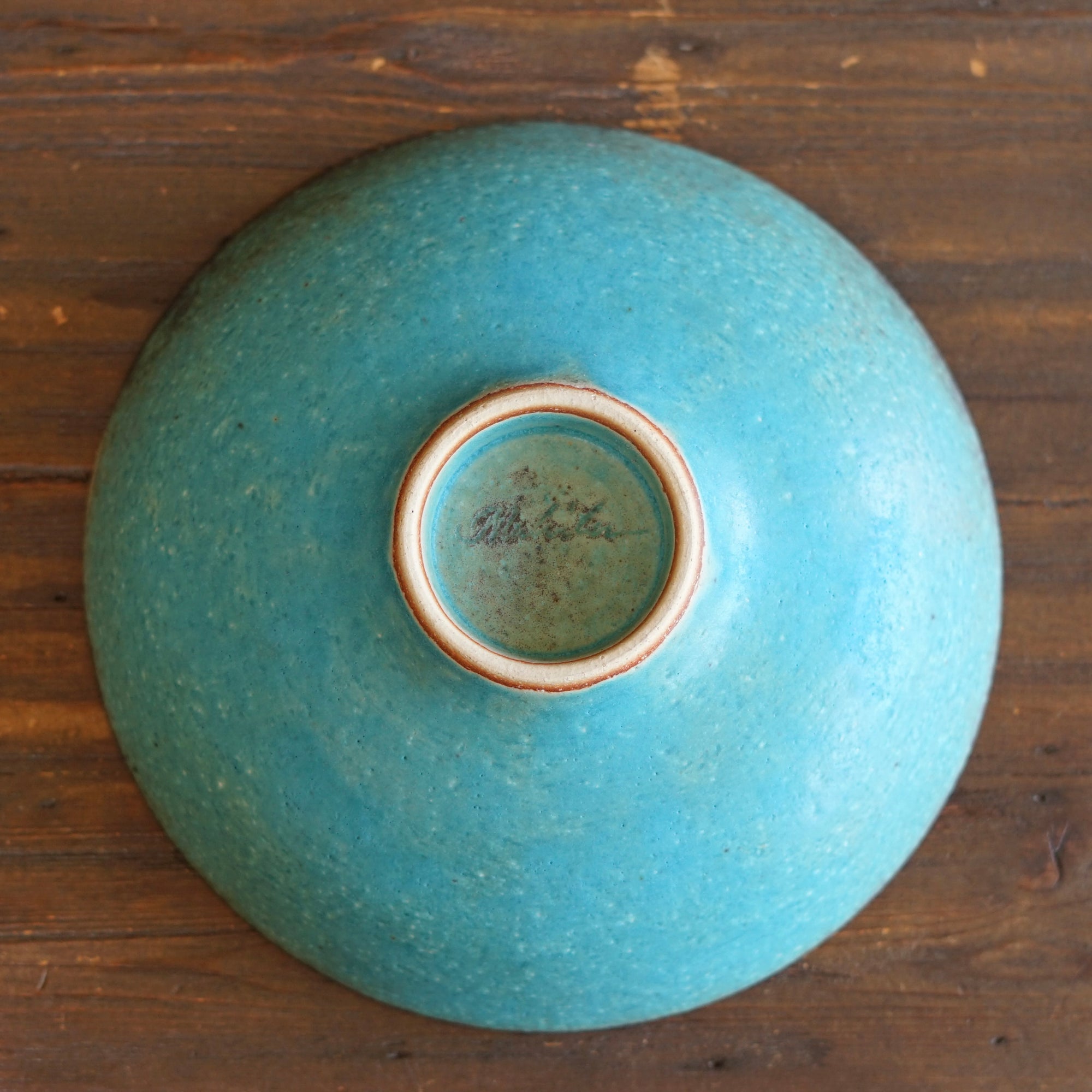 Turquoise Serving Bowl #MS001D