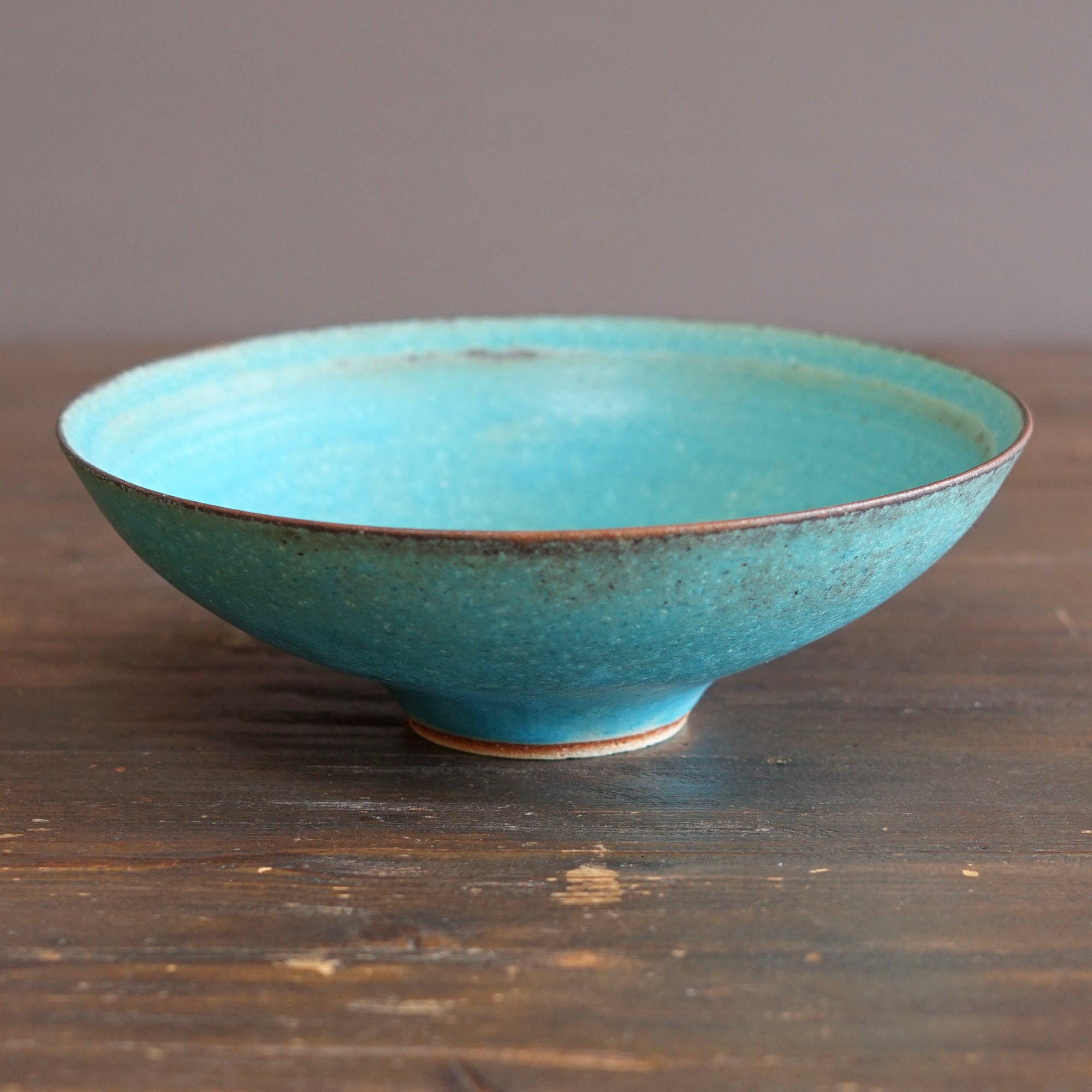 Turquoise Serving Bowl #MS001F