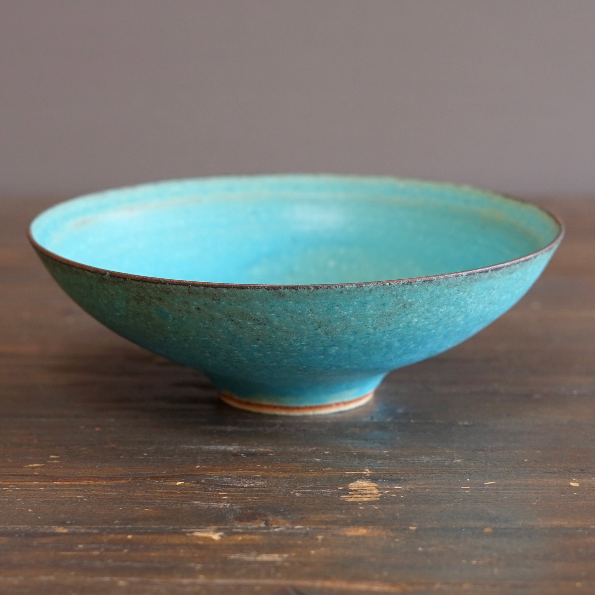 Turquoise Serving Bowl #MS001F