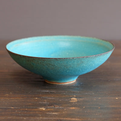 Turquoise Serving Bowl #MS001F