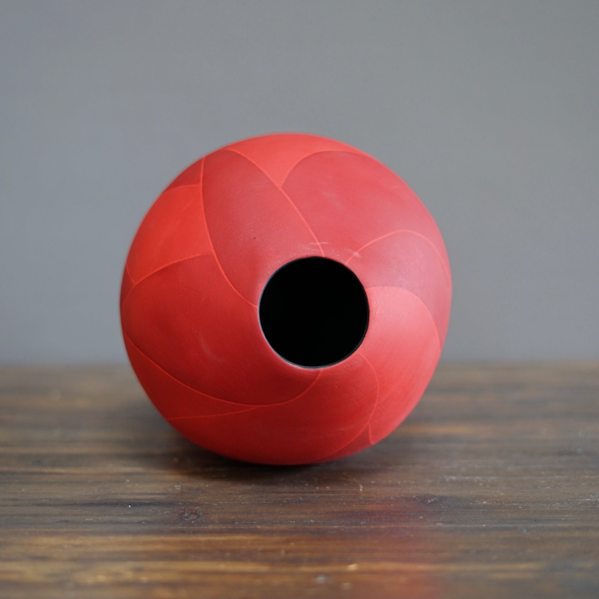 Red Flower Vase #AY7