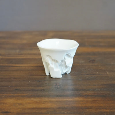 Slip Cast GUINOMI Sake Cup #KHT10A