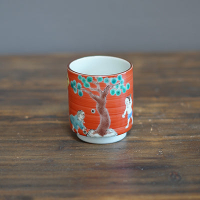 KUTANI-ISH YUNOMI Tea Cup #MA123C