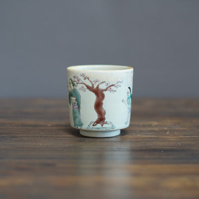 The Colors of Spring YUNOMI Tea Cup #MA123G