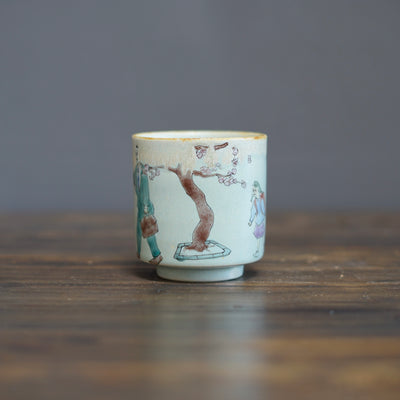 The Colors of Spring YUNOMI Tea Cup #MA123i