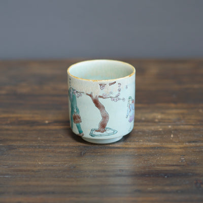 The Colors of Spring YUNOMI Tea Cup #MA123i