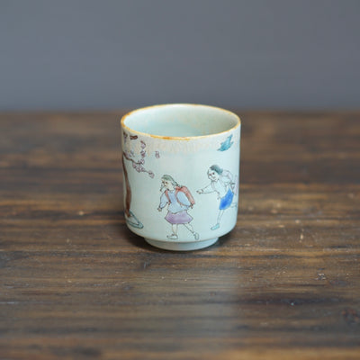 The Colors of Spring YUNOMI Tea Cup #MA123i