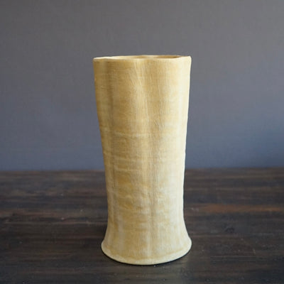 Fluted Vase Yellow / Orange #JT356C