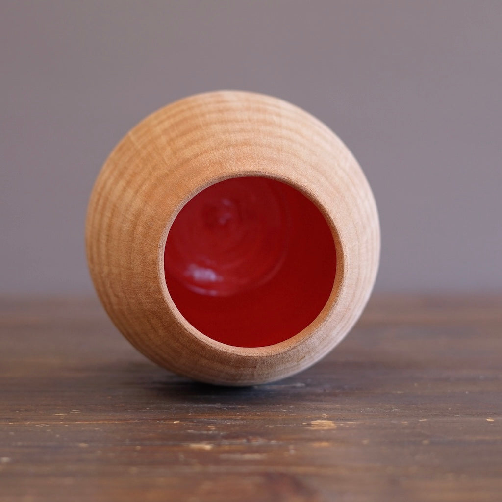 Brown / Red Dino Vase #JT437D