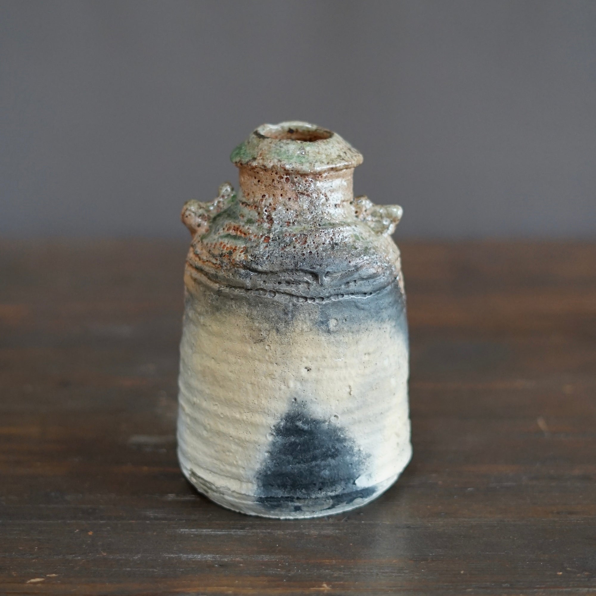 Wood Fired Flower Vase #FQ711