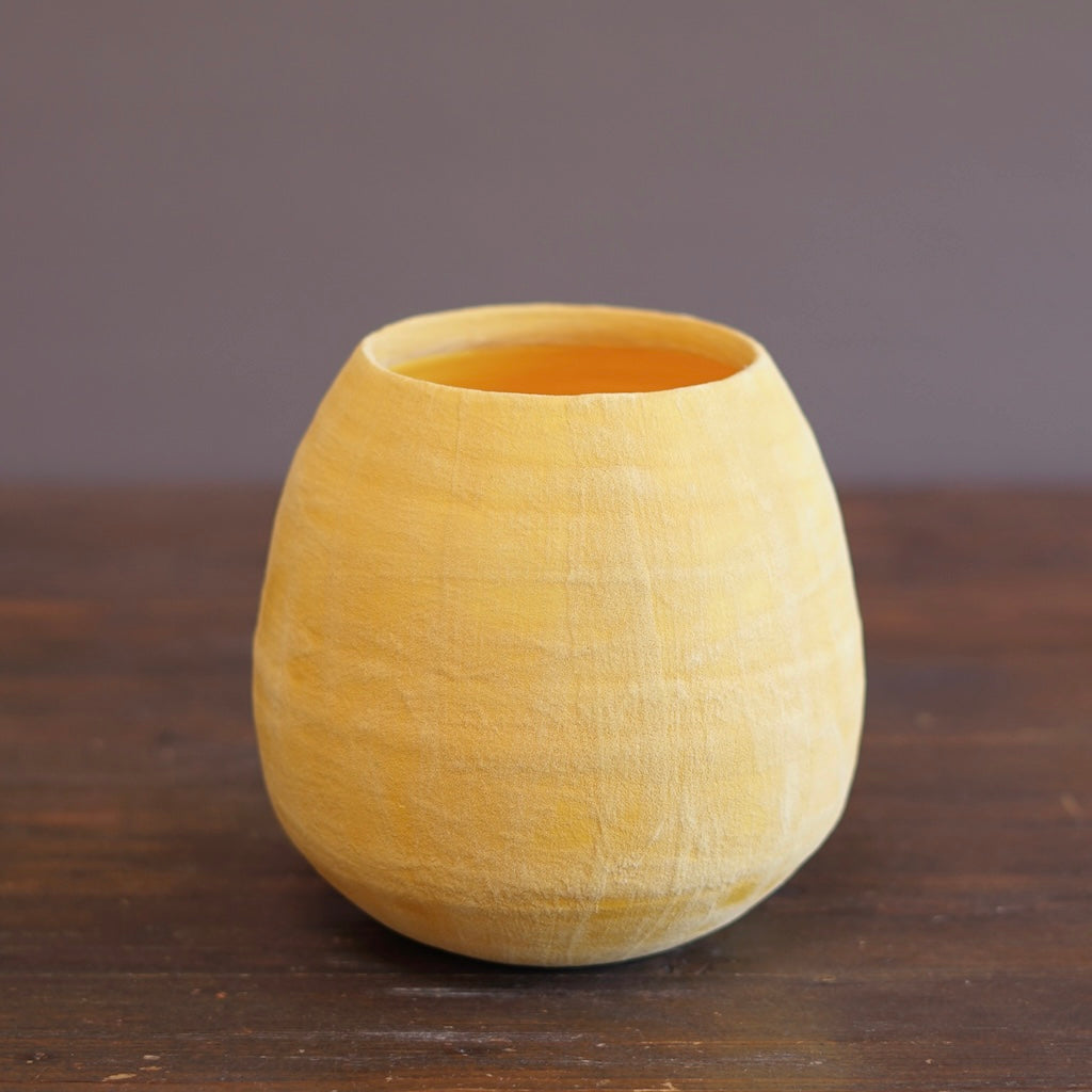 Yellow / Yellow Dino Vase #JT437F