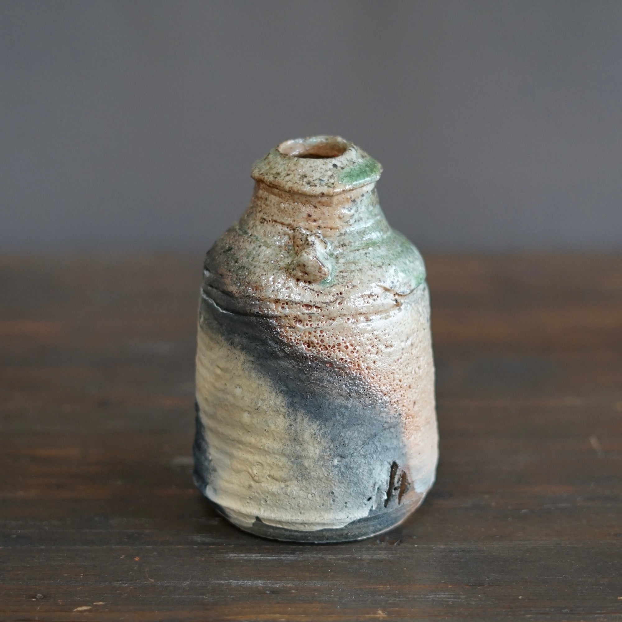 Wood Fired Flower Vase #FQ711