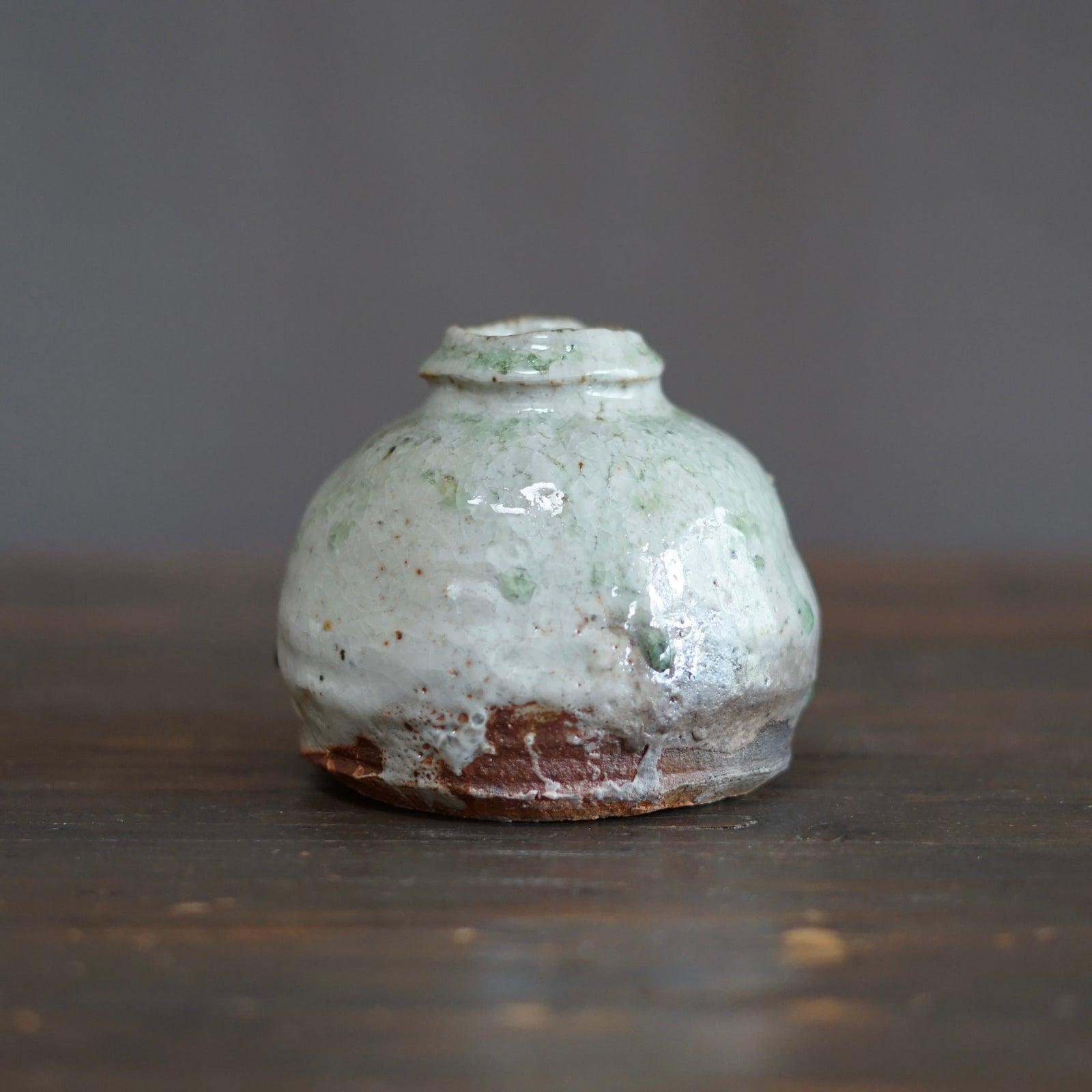 Wood Fired Flower Vase #FQ712A