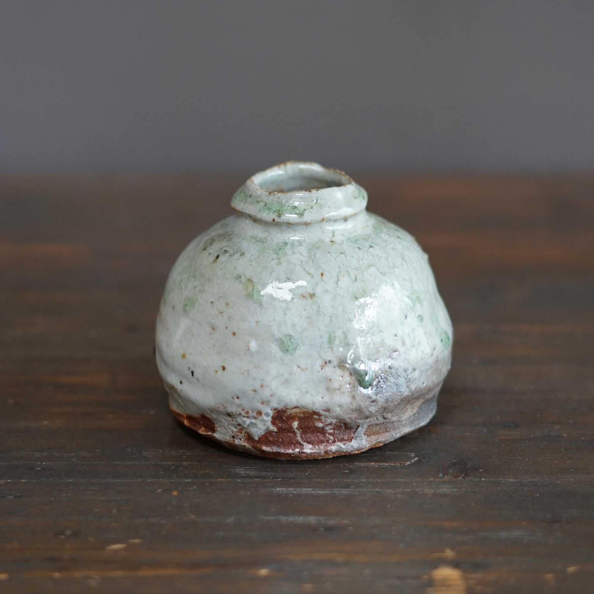 Wood Fired Flower Vase #FQ712A