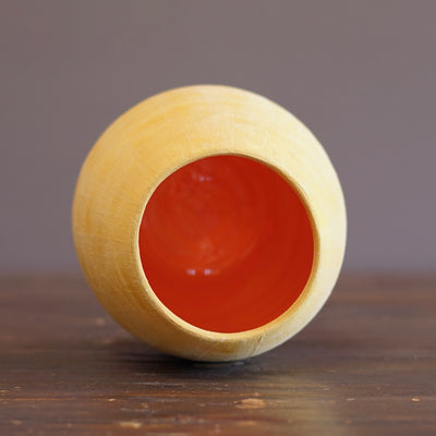 Yellow / Orange Dino Vase #JT437G
