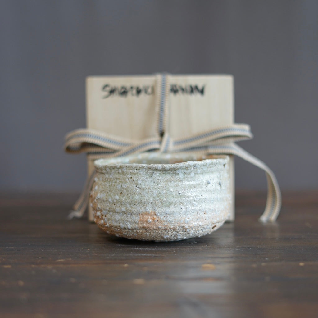 SHIGARAKI Clay Tea Ceremony Bowl #FQ708