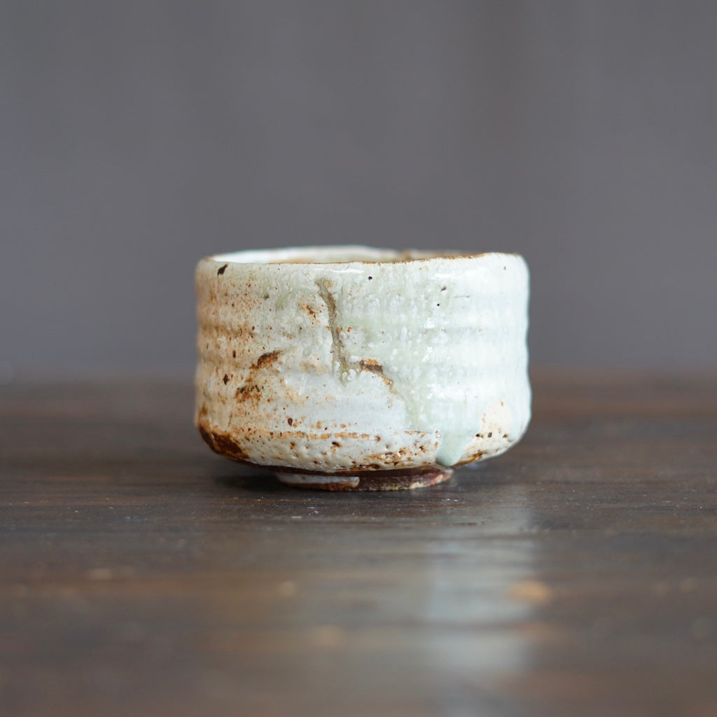 Wood Fired Tea Bowl #FQ709A