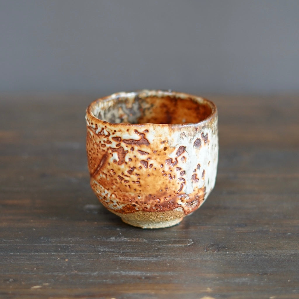 Wood Fired Tea Bowl #FQ709B