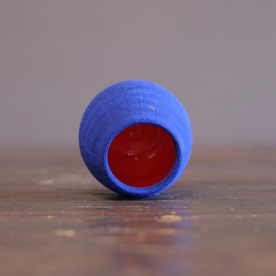 Blue / Red mini Dino Vase #JT438D