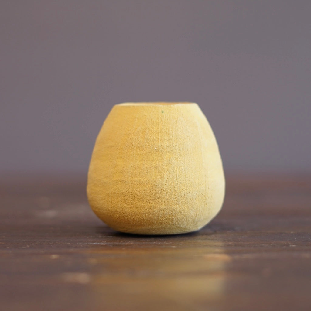 Yellow / Orange mini Dino Vase #JT438E