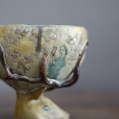 Deer Head Tea Cup #MA115B