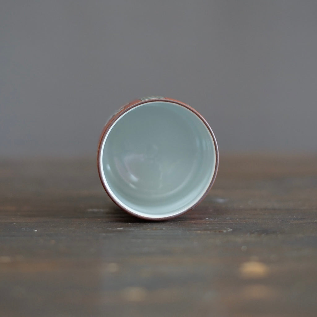 KUTANI-ISH YUNOMI Tea Cup #MA131A