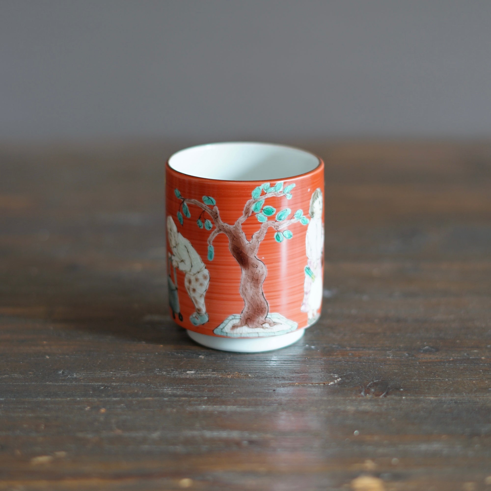 KUTANI-ISH YUNOMI Tea Cup #MA131D