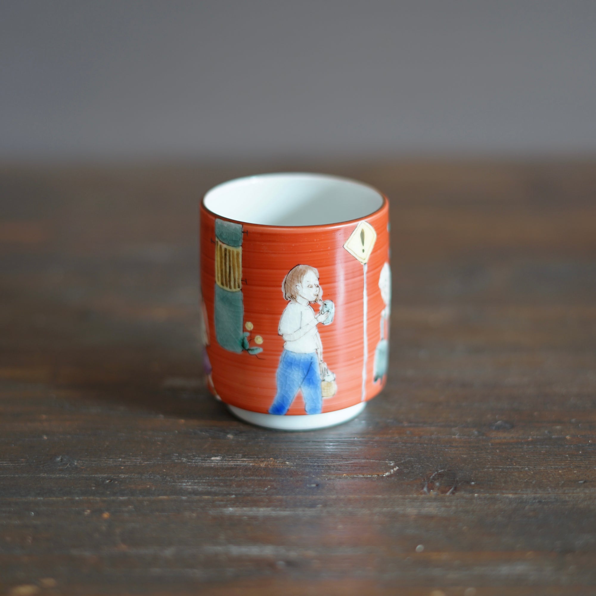 KUTANI-ISH YUNOMI Tea Cup #MA131D