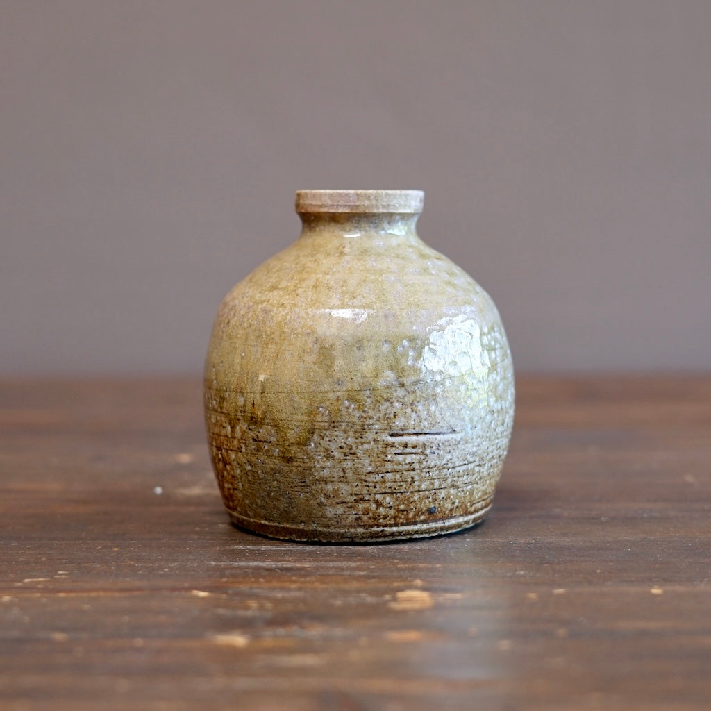 Wood Fired Medium Flower Vase #SY926