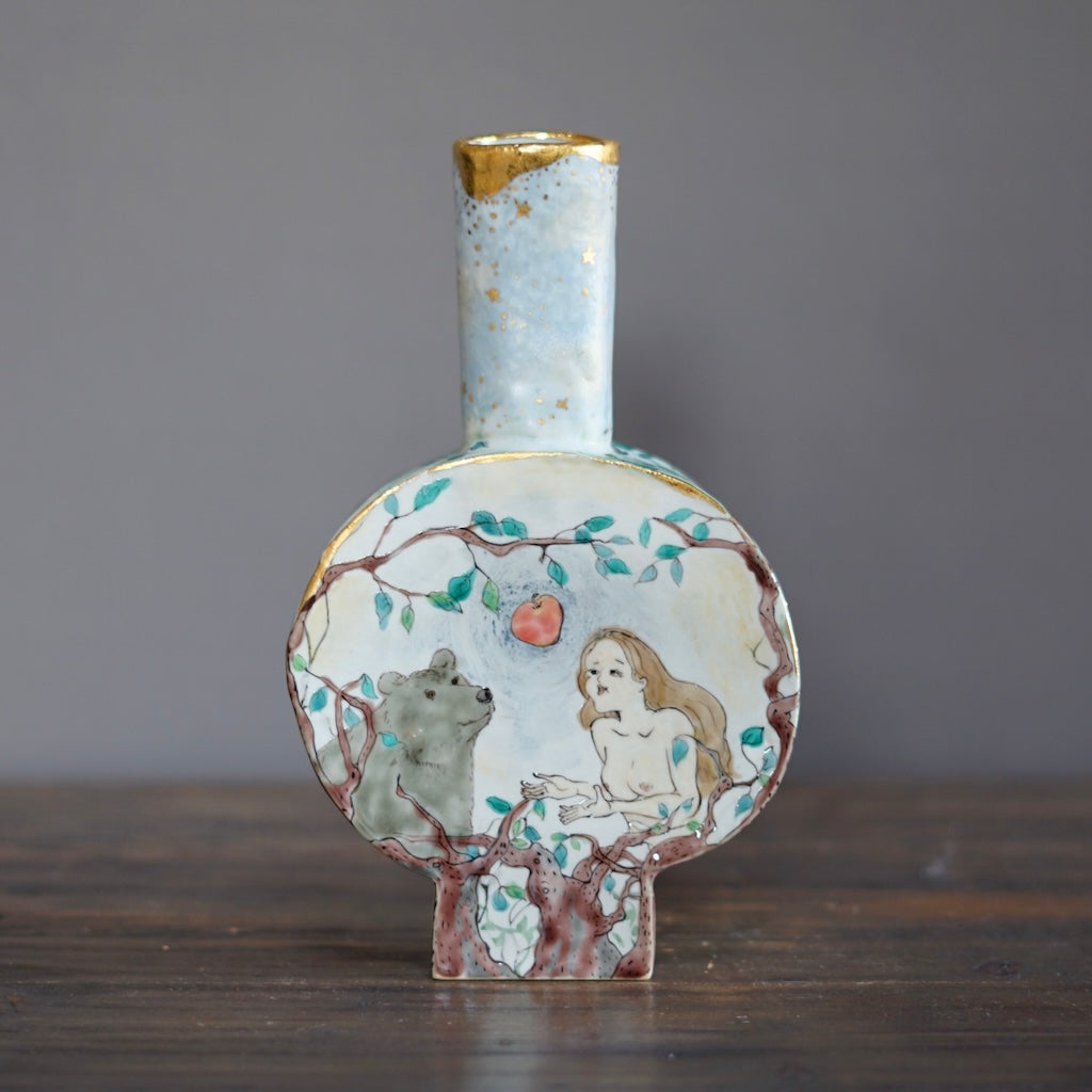 Eve's Apple Flower Vase #MA112