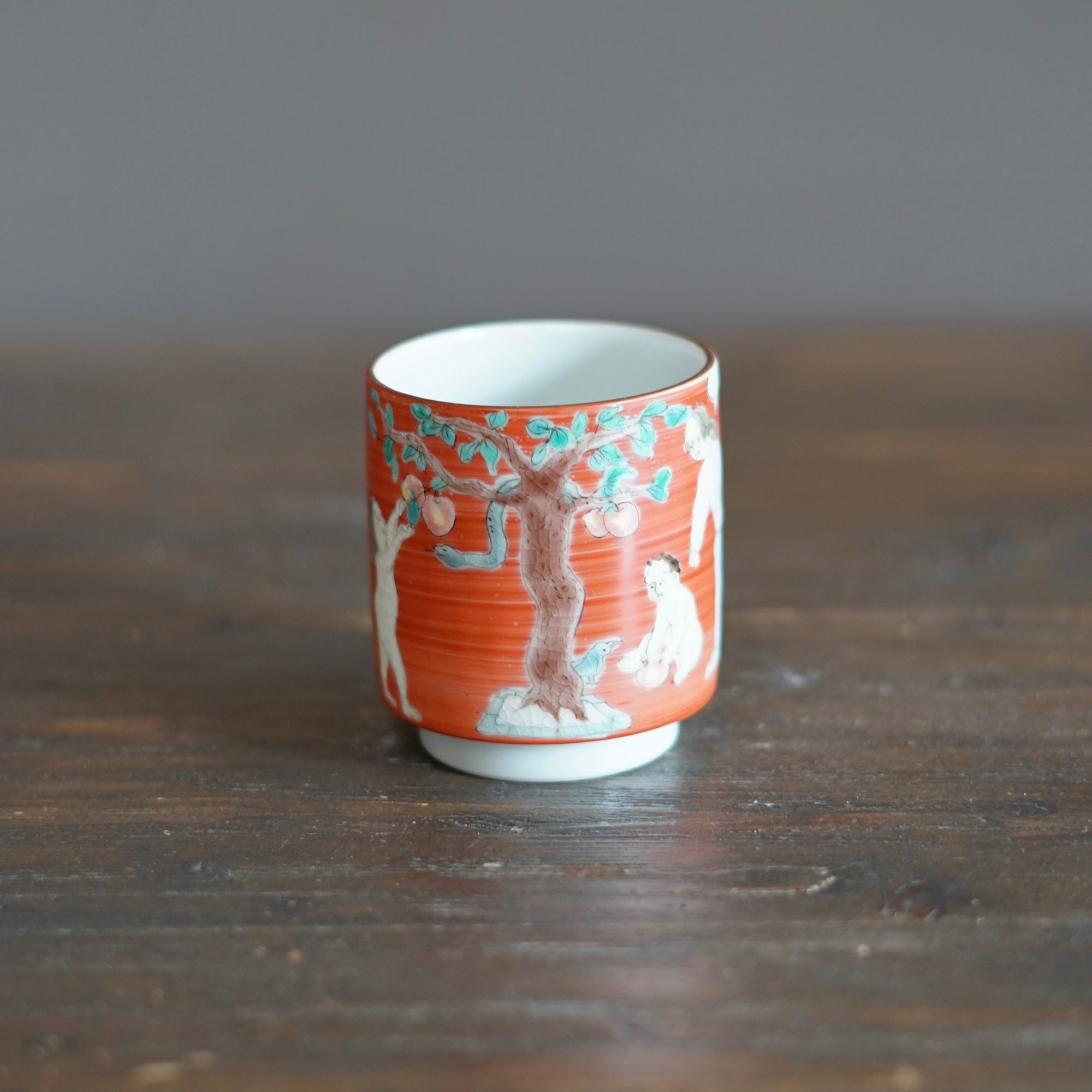 KUTANI-ISH YUNOMI Tea Cup #MA131H
