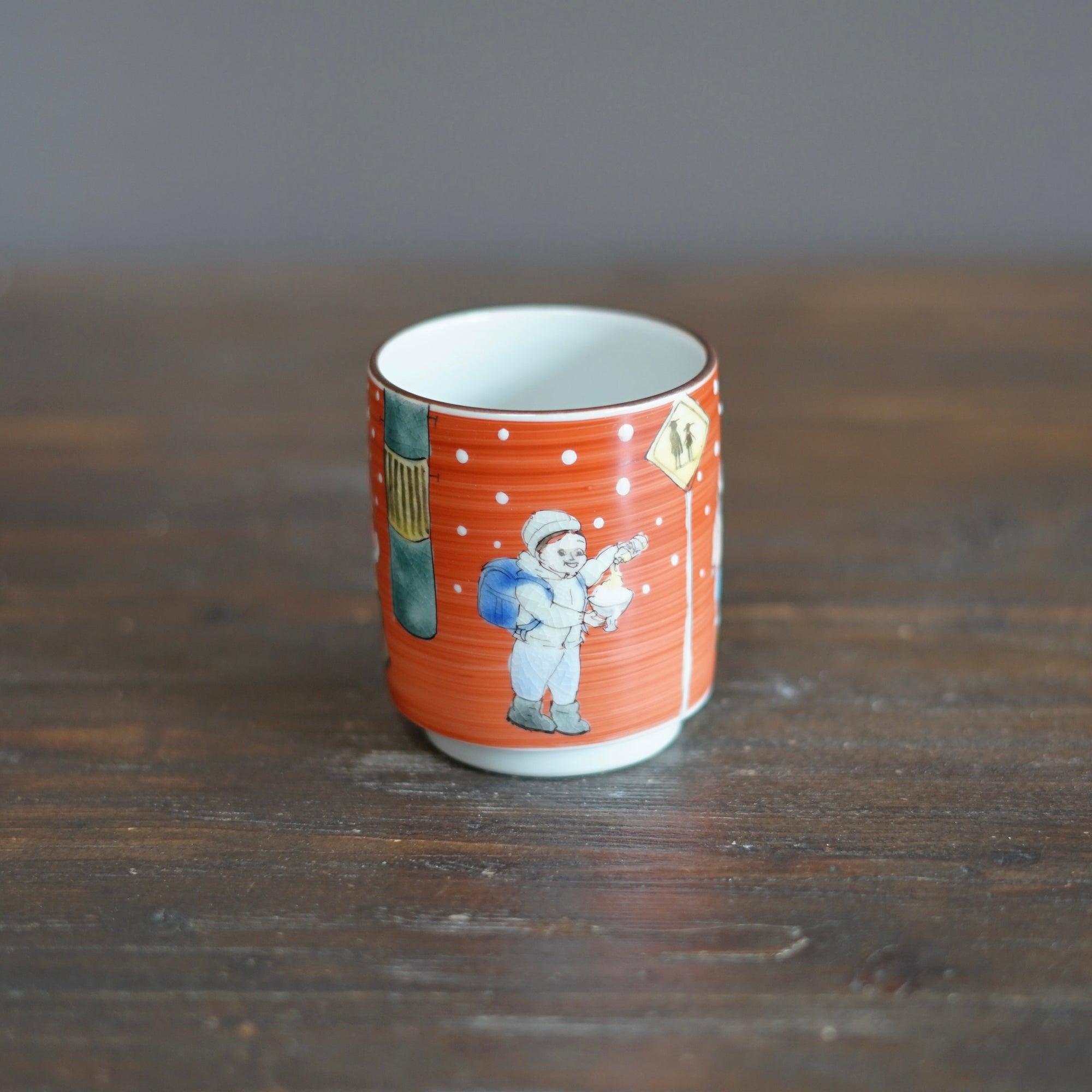 KUTANI-ISH YUNOMI Tea Cup #MA131i