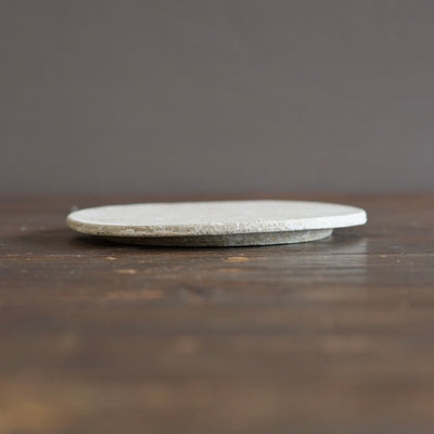 Disc Plate, Kaolinitic Clay Finish #MG2A