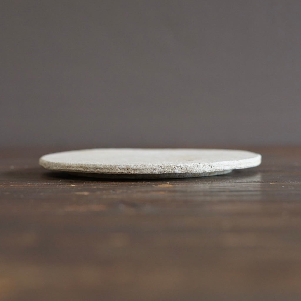 Disc Plate, Kaolinitic Clay Finish #MG2B